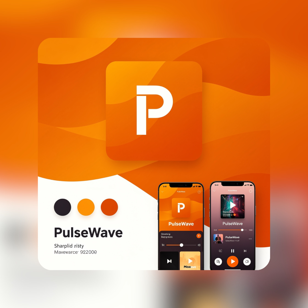 PulseWave Brand Identity
